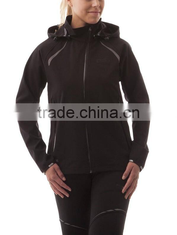 2016 high visibility membrane 3LL light women winter biker jacket