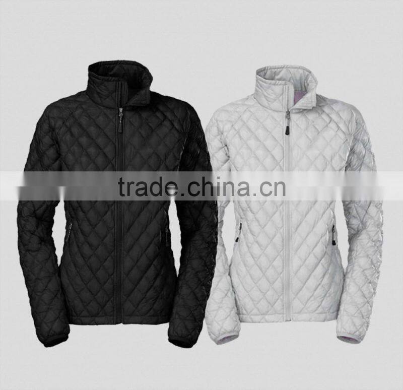 Custom cold weather coats winter down jacket for women