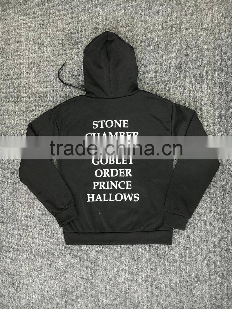 Fashion Print Hoodie Sweatshirt with Kangaroo Pocket