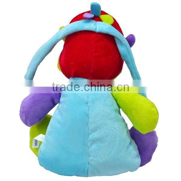 Lovely musical Plush toy for formative education/enlighten education