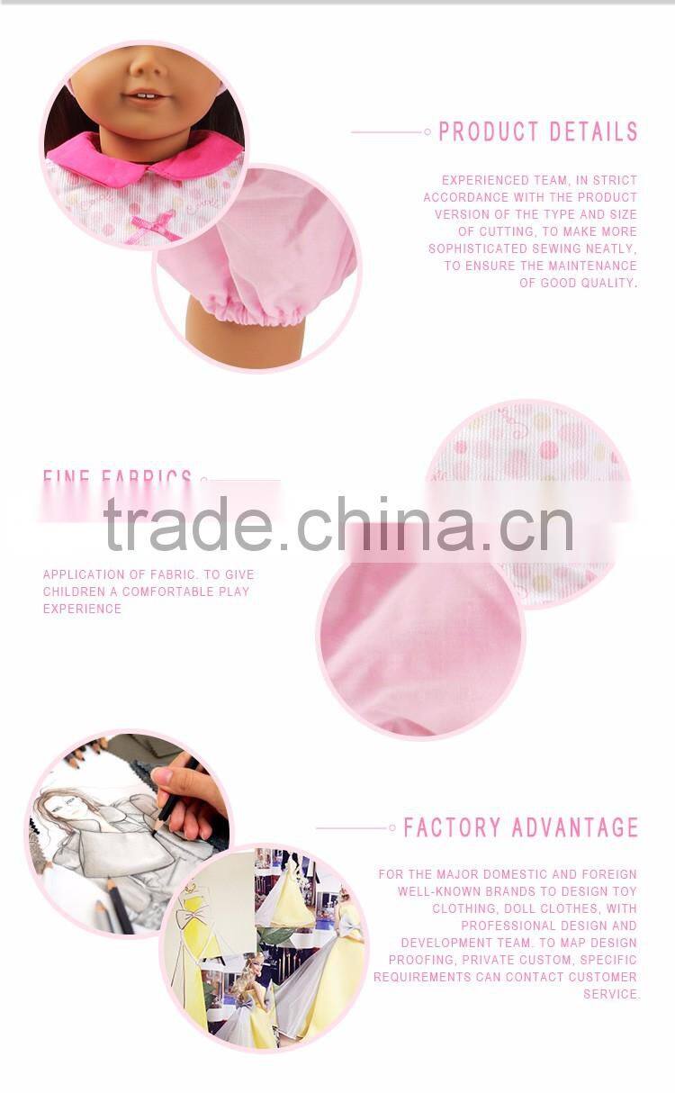 wholesale 18" -28 inch american girl baby pajamas doll clothes