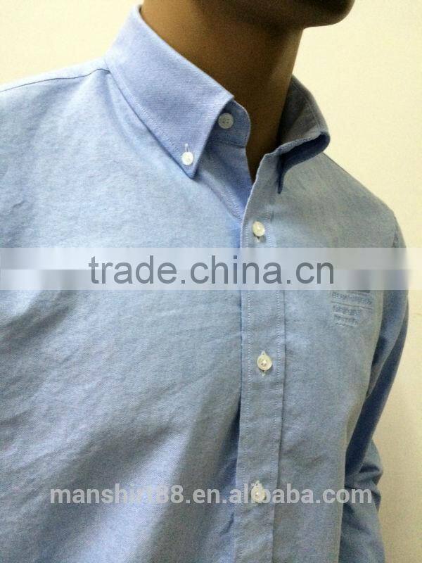 embroidery design totally non iron l oxford men fit dress shirt