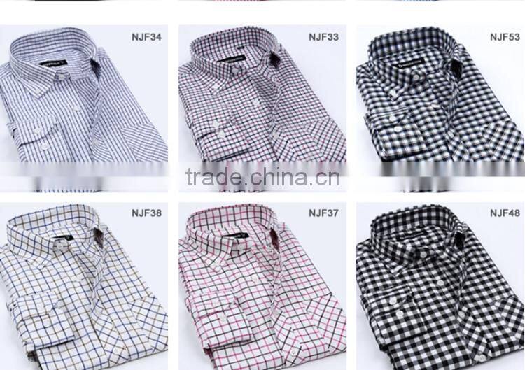 100%Cotton High Quality Men Wedding Dress Business Slim fit Shirts For Men Long Sleeve