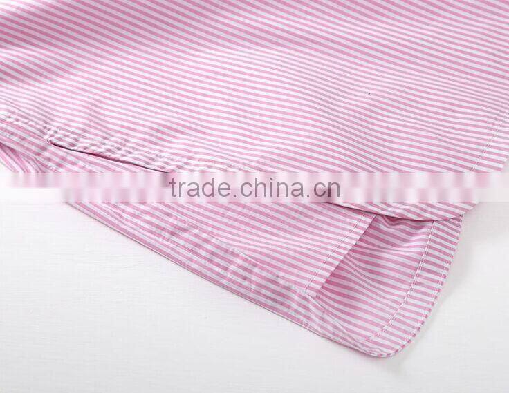 2017 summer hot sale Fashion Style stripe women cool cotton shirt top