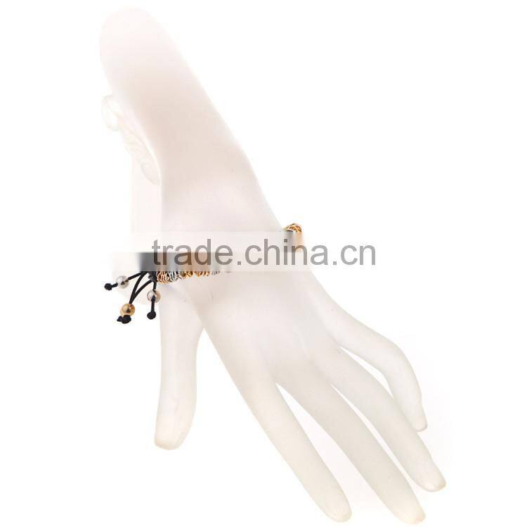 2015 fashion metal circle chain bracelet 2