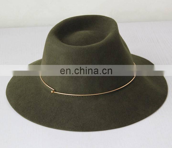 New Arrival Stylish Womens Popular Fedora Hat Wool