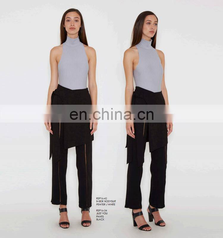 Cheaper Price white color women pants for women casual Pants 2017