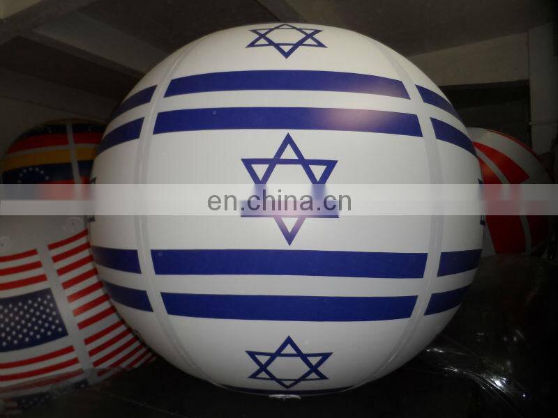 flying balloon helium inflatable national flag helium balloon
