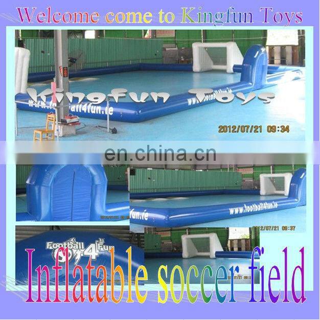 12 Human inflatable foosball court sport game