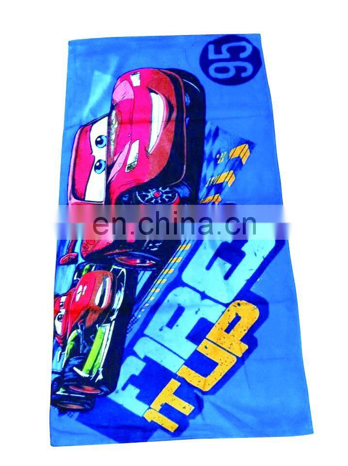 Customized printing cotton towel on promotion
