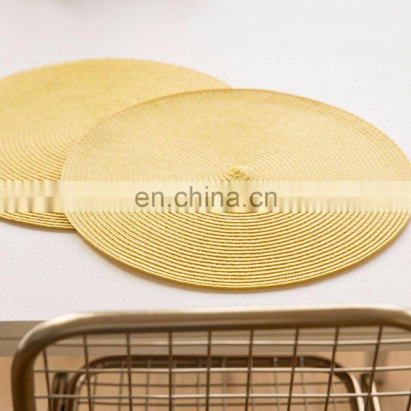 Gold woven Nome Fabrics Placemat