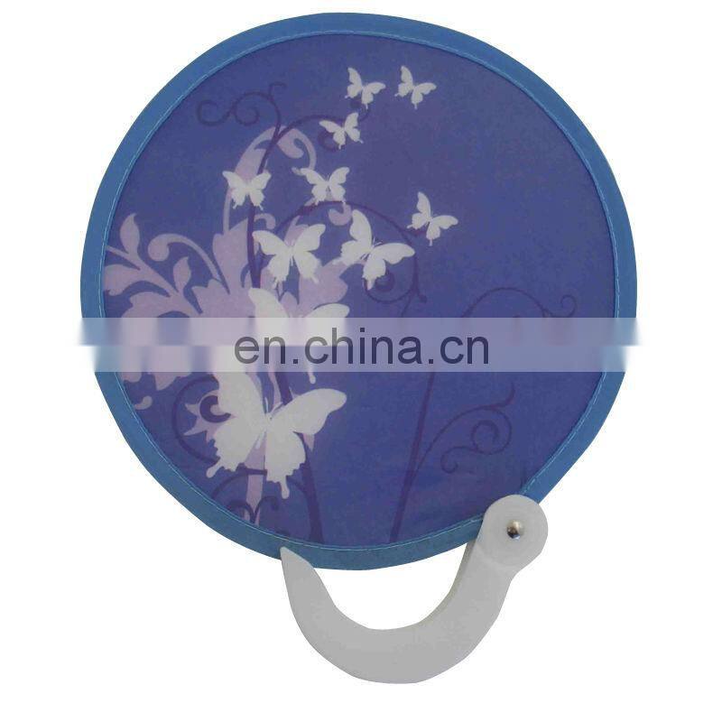 brands custom making plastic hand fan for advertisement gift