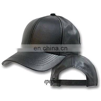 leather cap new design 2017 leather baseball caps,