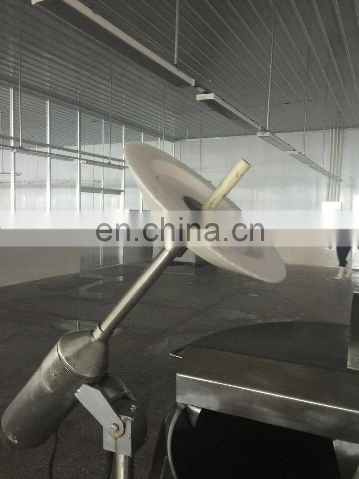 ZB-125 High speed 304 stainless steel automatic food chopper /meat bowl chopper