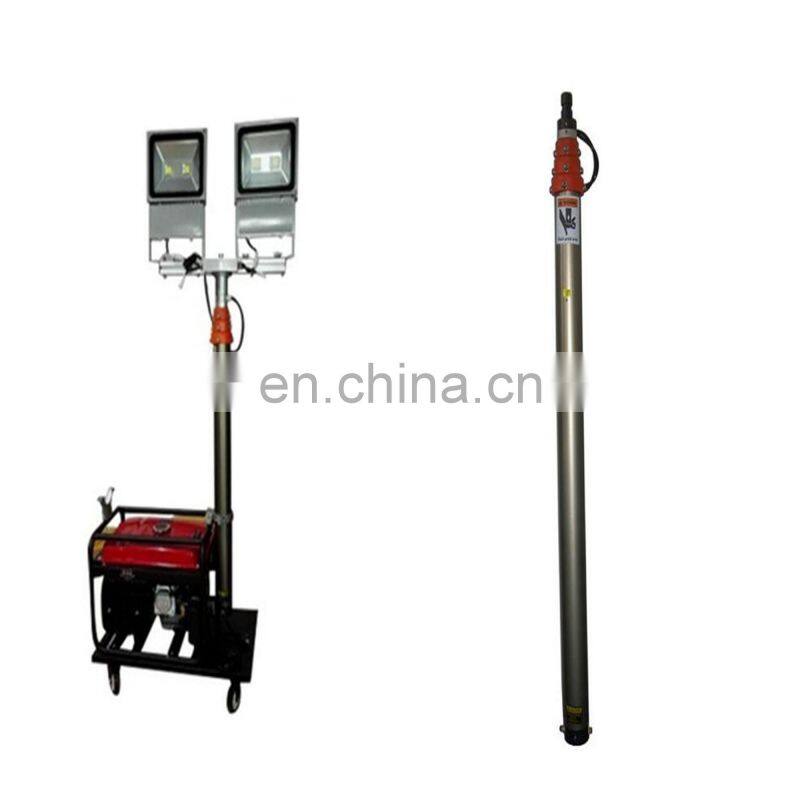 telescoping high mast lighting tower