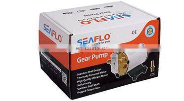 SEAFLO DC 12V 3.2GPM 12LPM Miniature Oil Brass Gear Pump