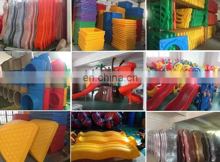 Kids outdoor playground slide with CE certification