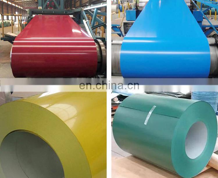 Galvanized steel strips BV SGS certificate DX51D SGCC Hot dip prepainted galvanized steel coil