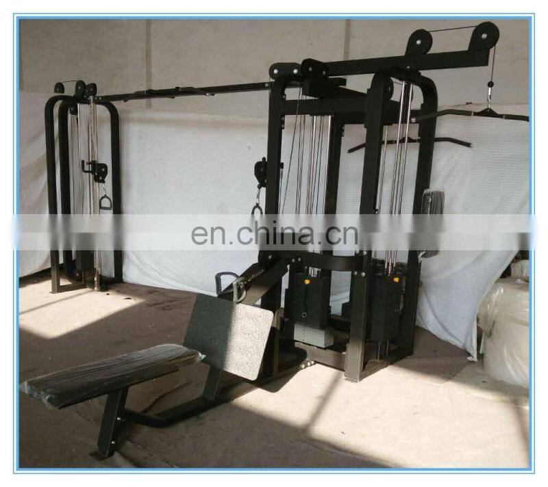 China Hot Sale Multi Jungle Gym Machine 5 Station Gym Equipment 5 station Multi Gym Trainer SE56