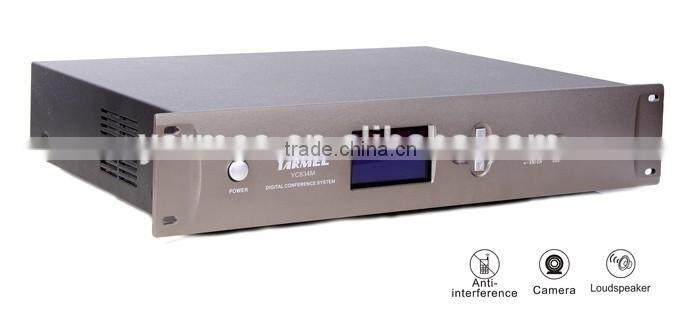 Professional conference room audio video conference system delegate unit