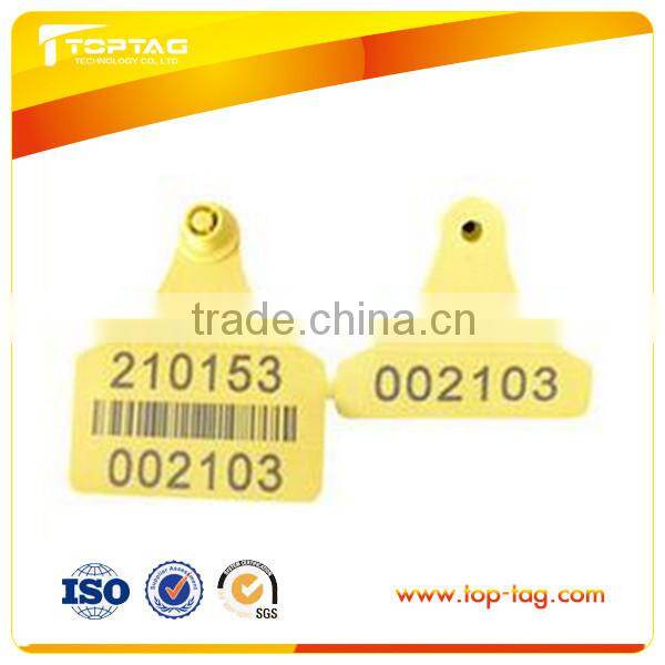 Assets Tracking UHF Passive Rfid Animal Ear Tag With Many Crafts