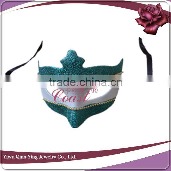 Factory supply promotional glitter party eye mask