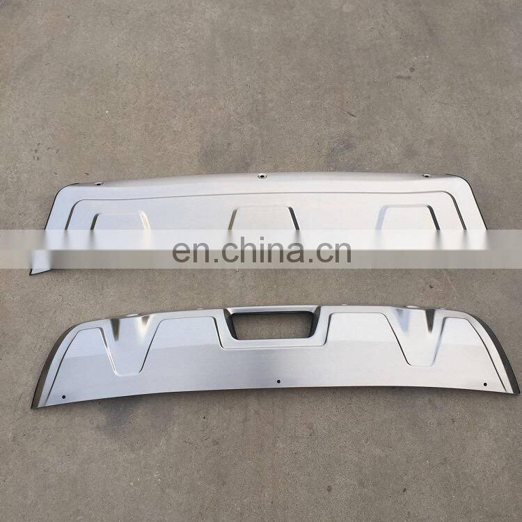 Factory price front and rear Skid Bar For Nissan QASHQAI 2016 -2018 Stainless steel front and Rear Bumper  protector