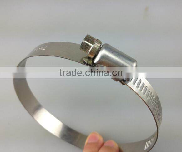304 stainless steel strong hose clamps