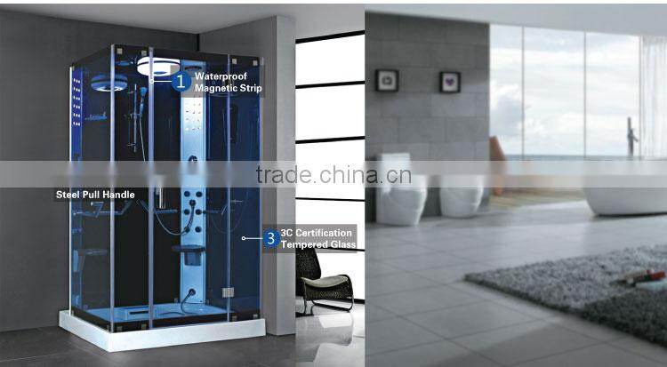 Foshan Computer Form Sex Massage Lighting Steam Shower Room K-7064A