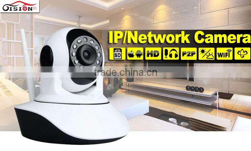 Low Cost Two Way Intercom P2P IR-cut Home IP Wireless Wifi CCTV Camera