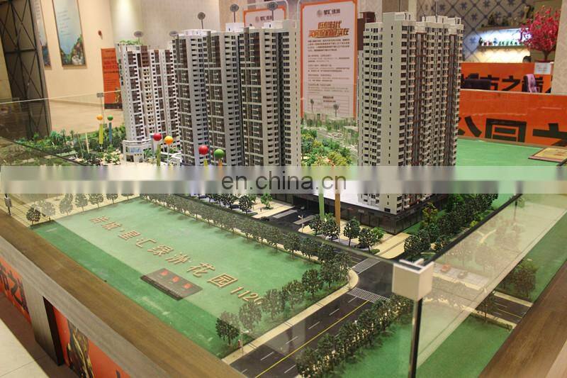 Nice scale 1:200 miniature building model /Guangzhou 3d modeling services