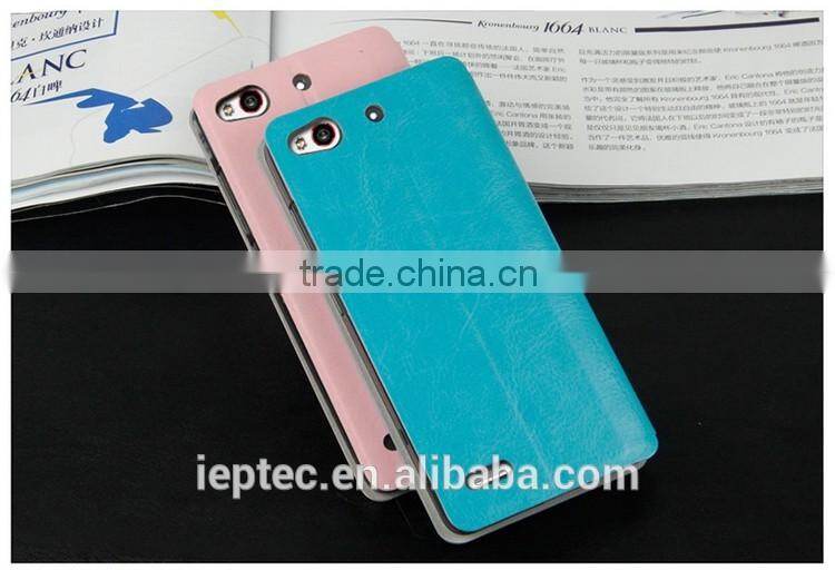 MOFi RUI Series PU Leather Flip Cover Case for ZTE nubia Z7 Mini, NX507J, NX507H, Soft TPU Back