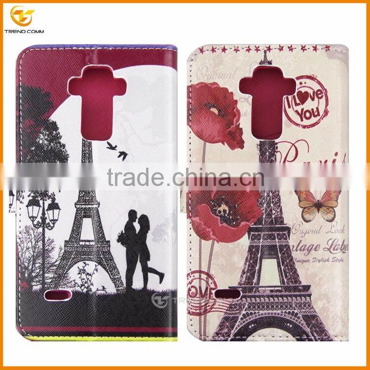 combo pu+silicon case for LG g4 stylus