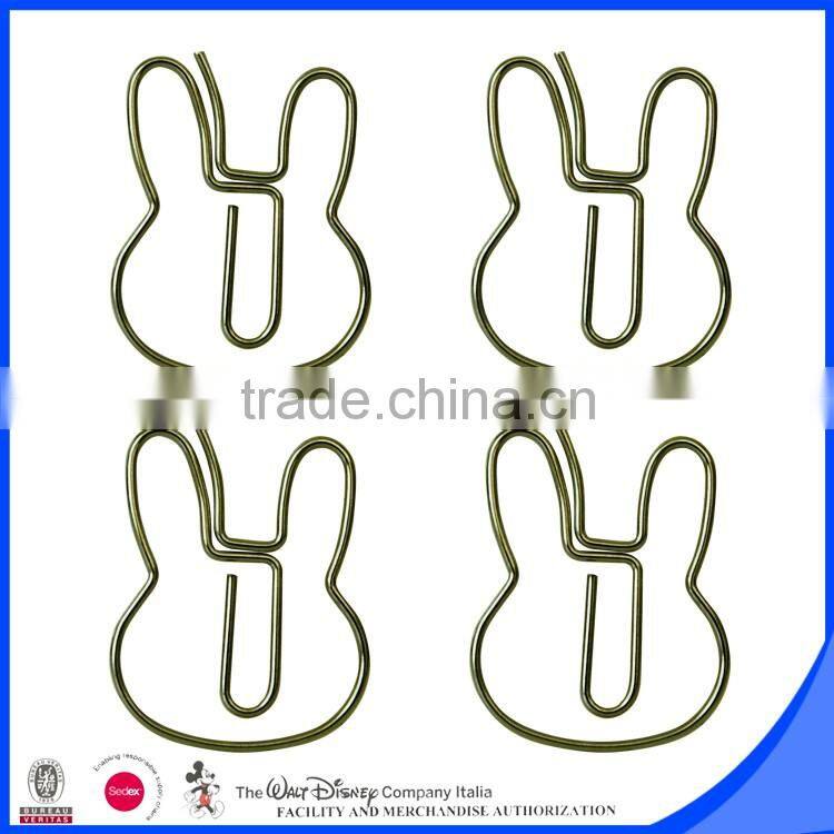 Novelty cardboard package paper clip colorful customized design clip