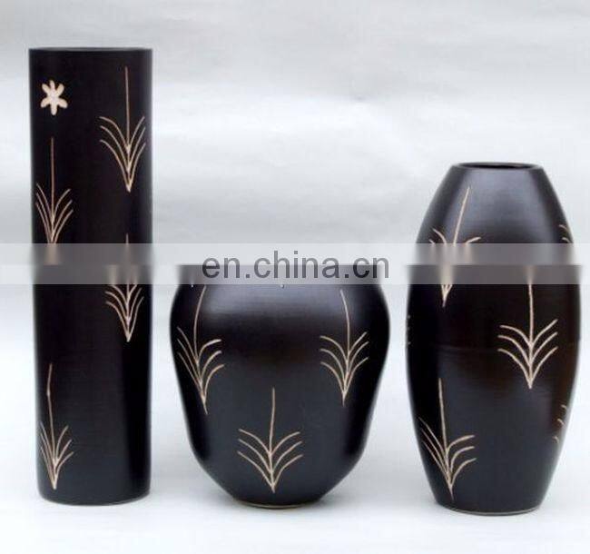 aluminum smooth shiny finished flower pot