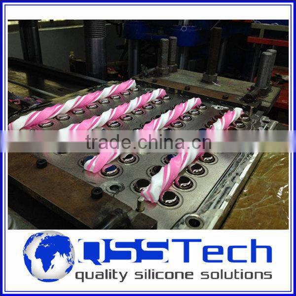 High quality 7ml customized small 3 pieces acrylic storage jar set/ oil dab wax container/ silicone wax and oil container