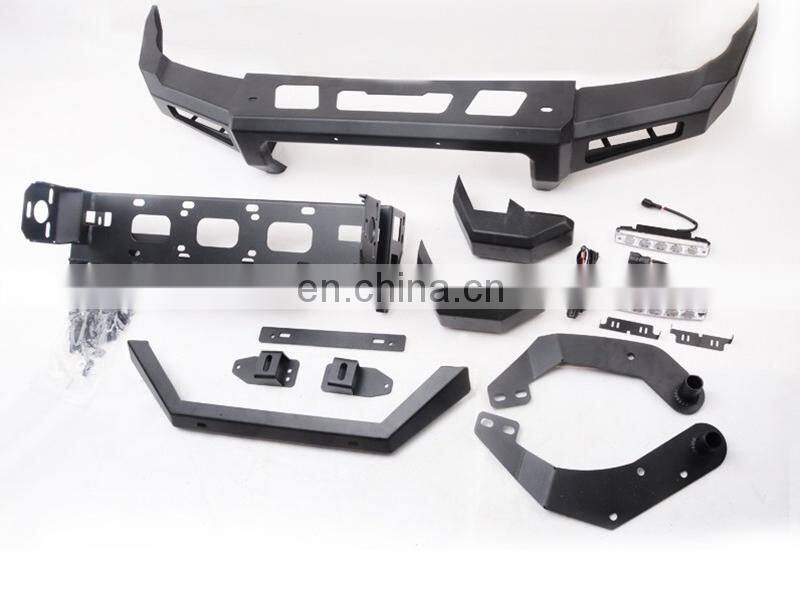 Japanese car accessories front bumper bar with fog lamp for Suzuki Jimny bull bar parts
