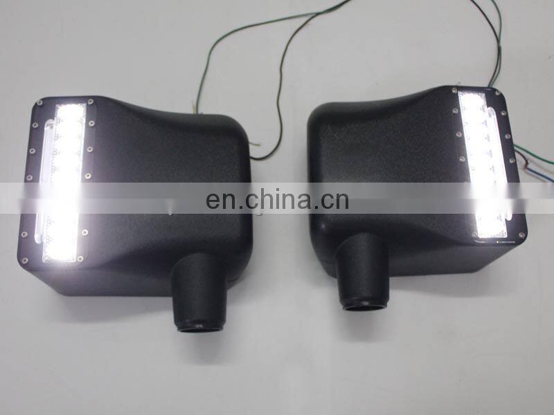 Offroad Rearview Mirror Cover WIth LED for Jeep Wrangler JK 07+ 4x4 Accessories Maiker Manufacturer
