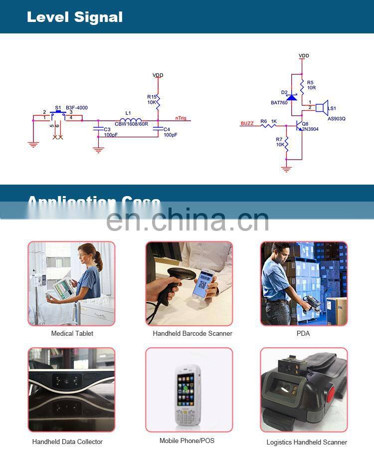 Scan Code Terminal ATM VTM Embedded RS232 USB Mini CMOS 2D 1D Barcode QR Scanner Module