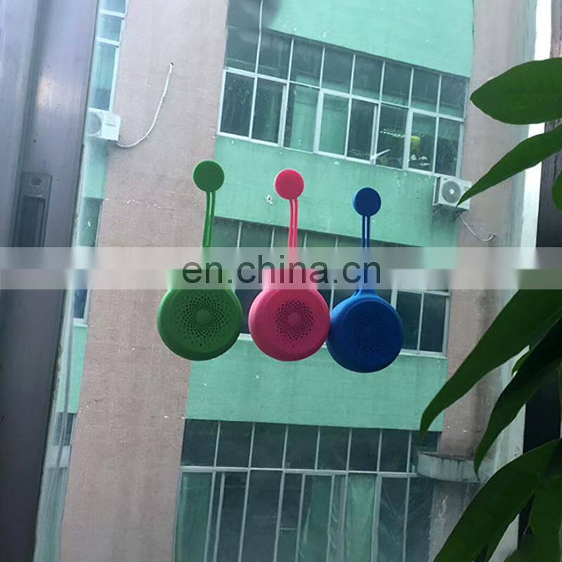 Hot sale mini cheap silicone bt wireless bathroom speaker waterproof