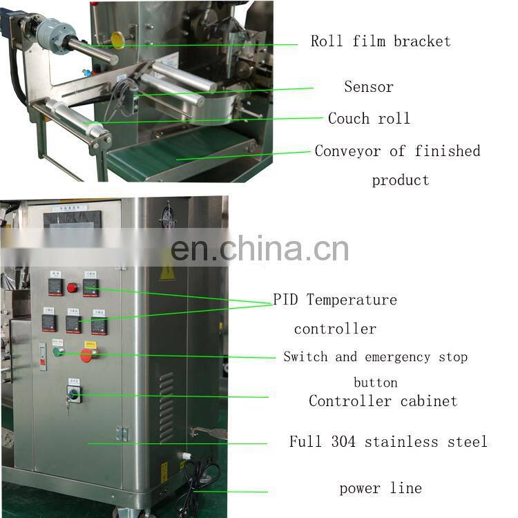 Automatic Filter Paper Small Sachets Tea Bag Pouch Packing Machine with Outer Envelop China Price