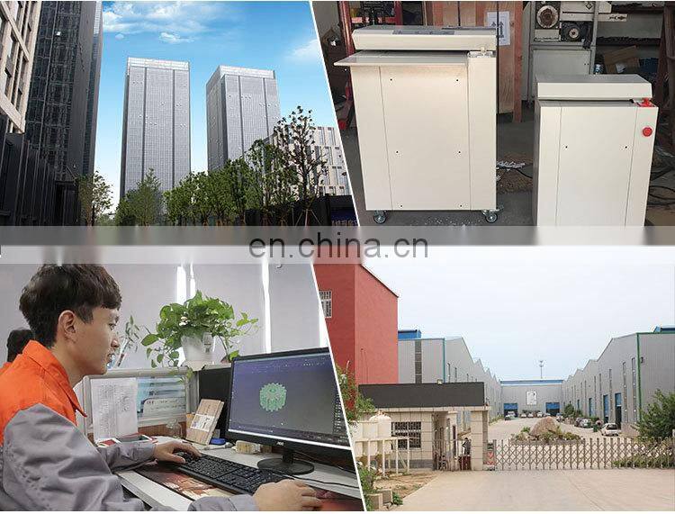 Waste corrugated cardboard carton box shredder / shredding machine