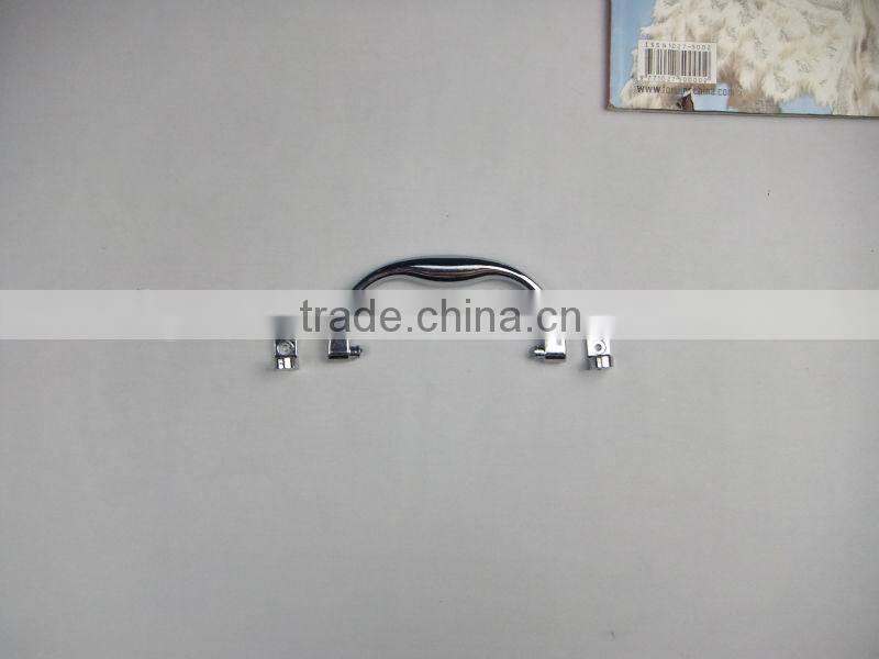 Factory direct supplier small silver plastic box&purse handle