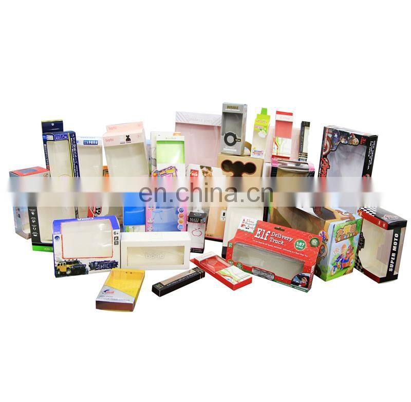 UTM800A CE approval certificate Automatic toy paper display box window patching gluing Machine with corner V cut and creasing