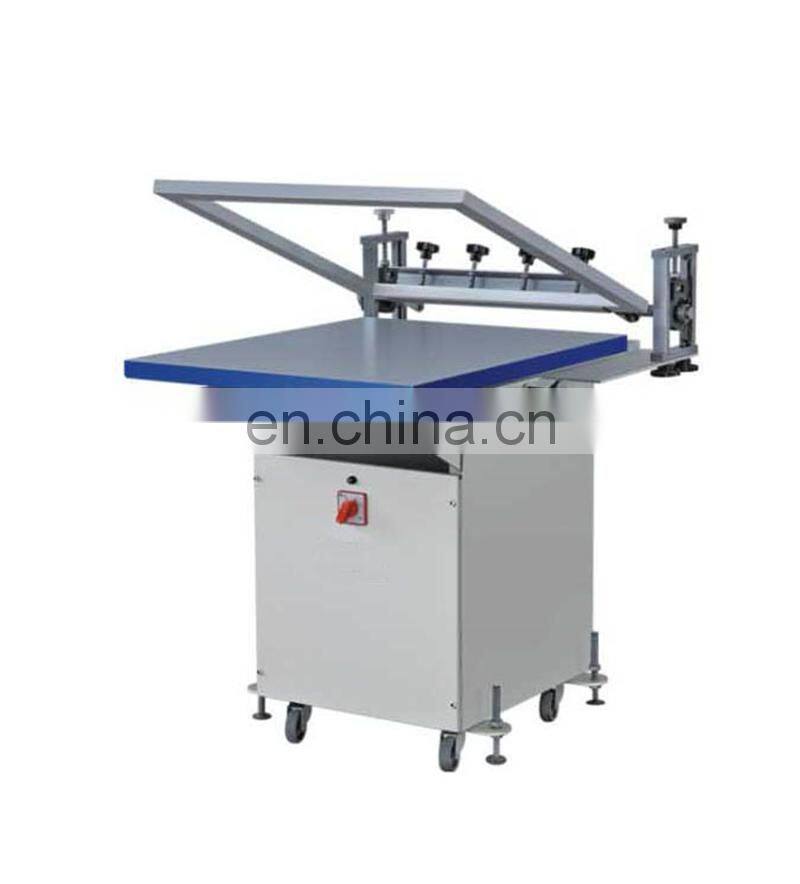 TFBA5070 Flat Vacuum Table Manuel Mini Silk Screen Printer Serigraphy