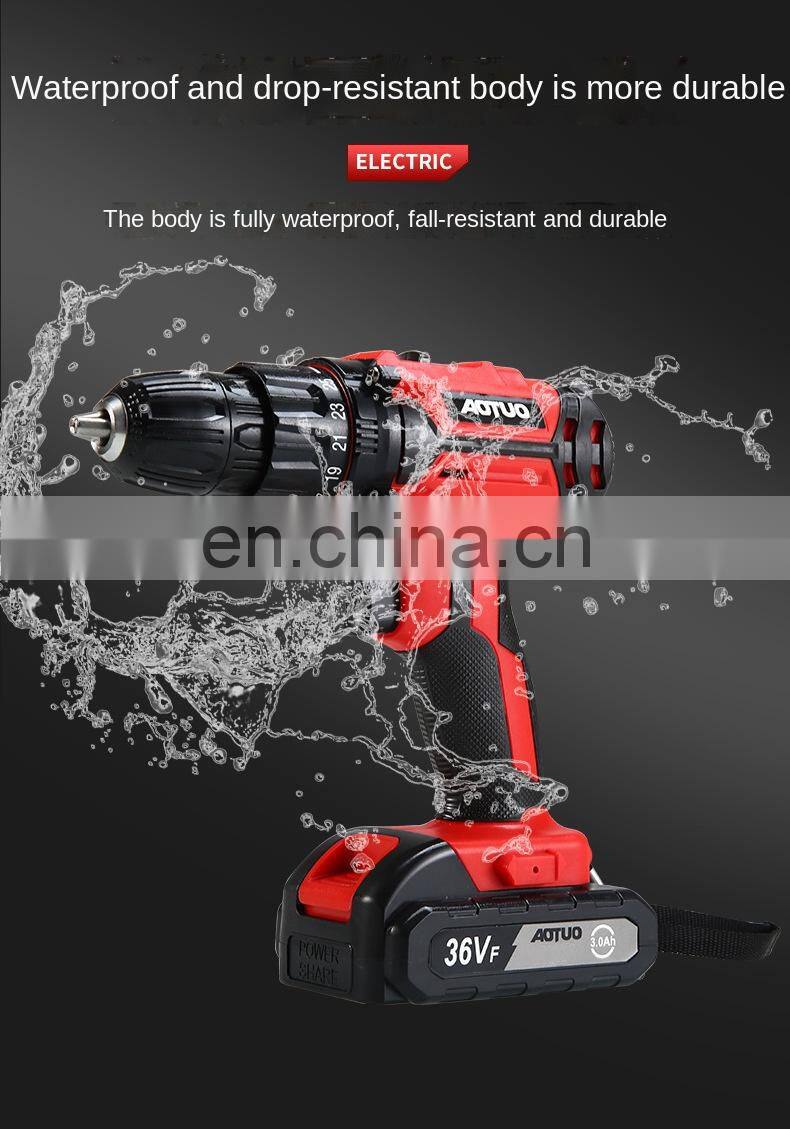 New Cordless Impact power wrenches Drill Electric Drill Rechargeable Electric Screwdriver drilling machines