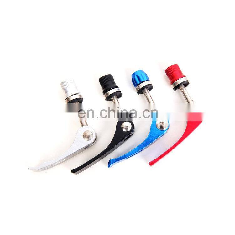 M6 Aluminium Alloy Bicycle Quick Release Seat Post Clamp Bike Seatpost Bolt Mountain Bike Accessories