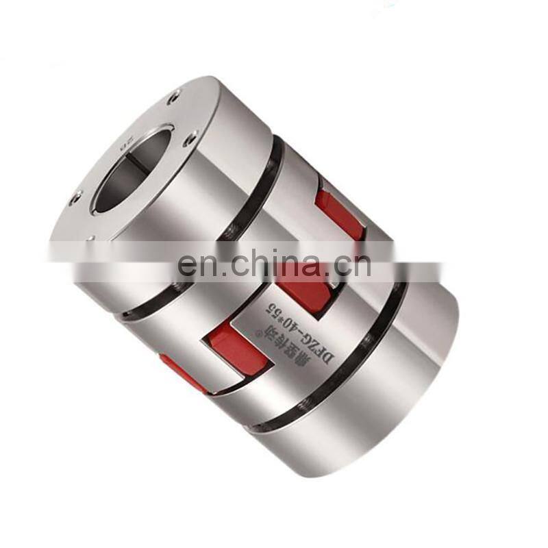 DFZG Stainless Steel Plum Flower Locking Assemblies Flexible Shaft Coupling Series Spider Jaw Coupling