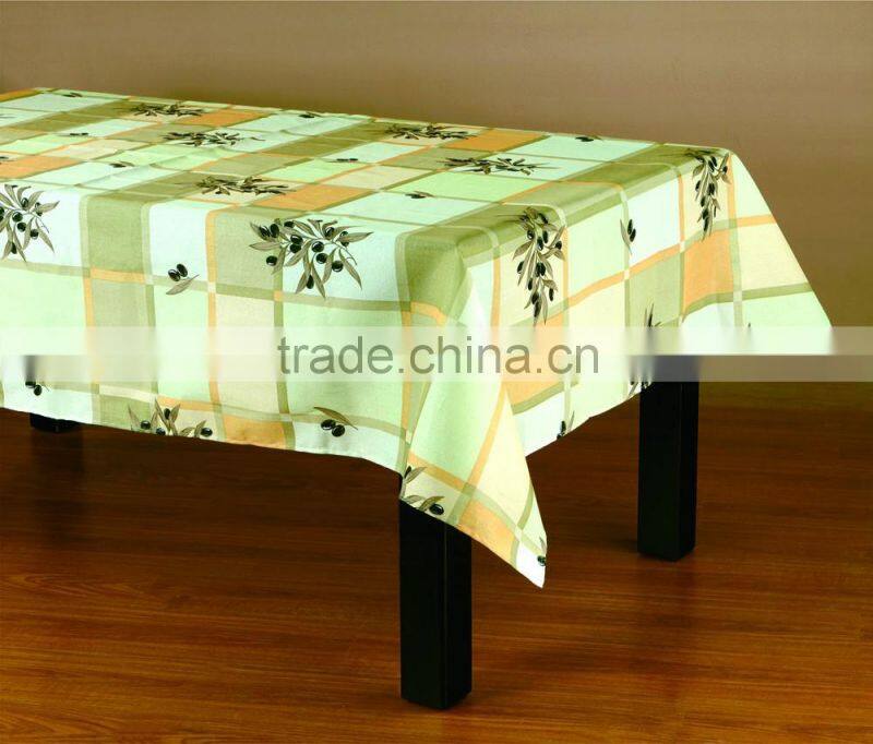 New Style Popular Color Fabric Painting Designs on Table Cloth