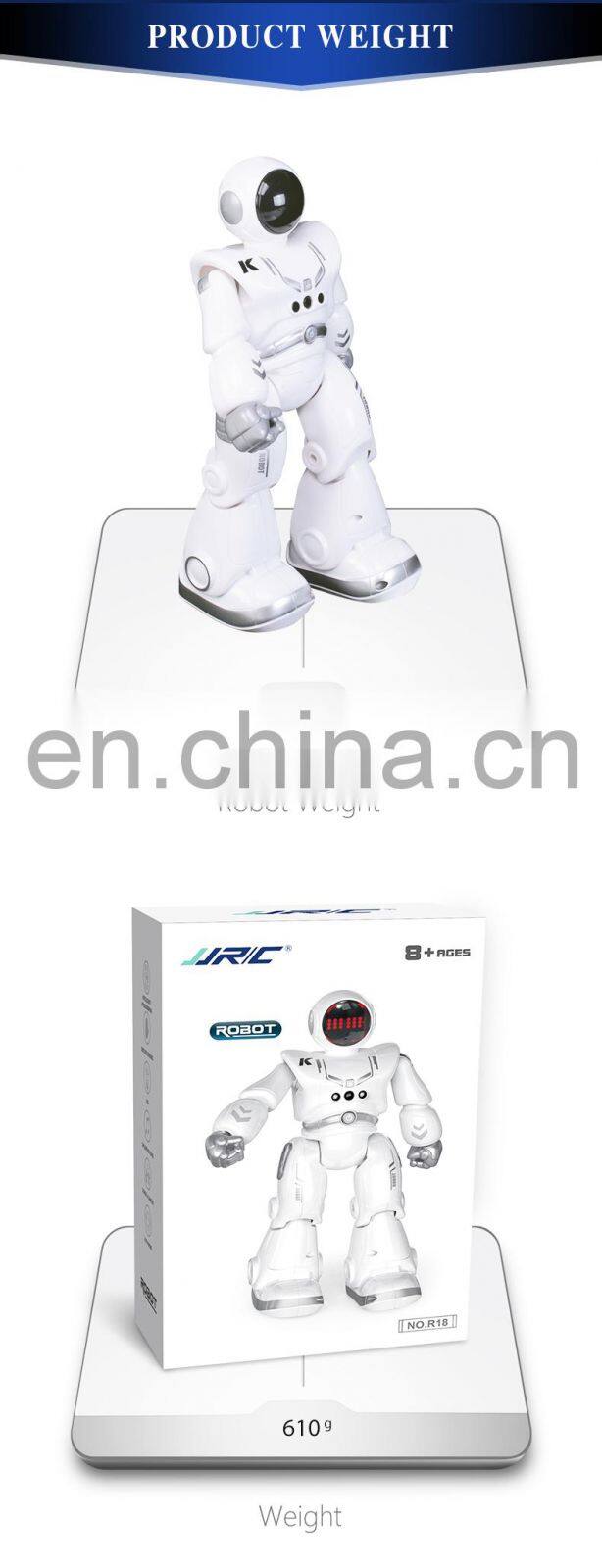 HOT JJRC R18 RC Robot Gesture Sensor Intelligent Programming Automatic Presentation Robot RC Toys with Music